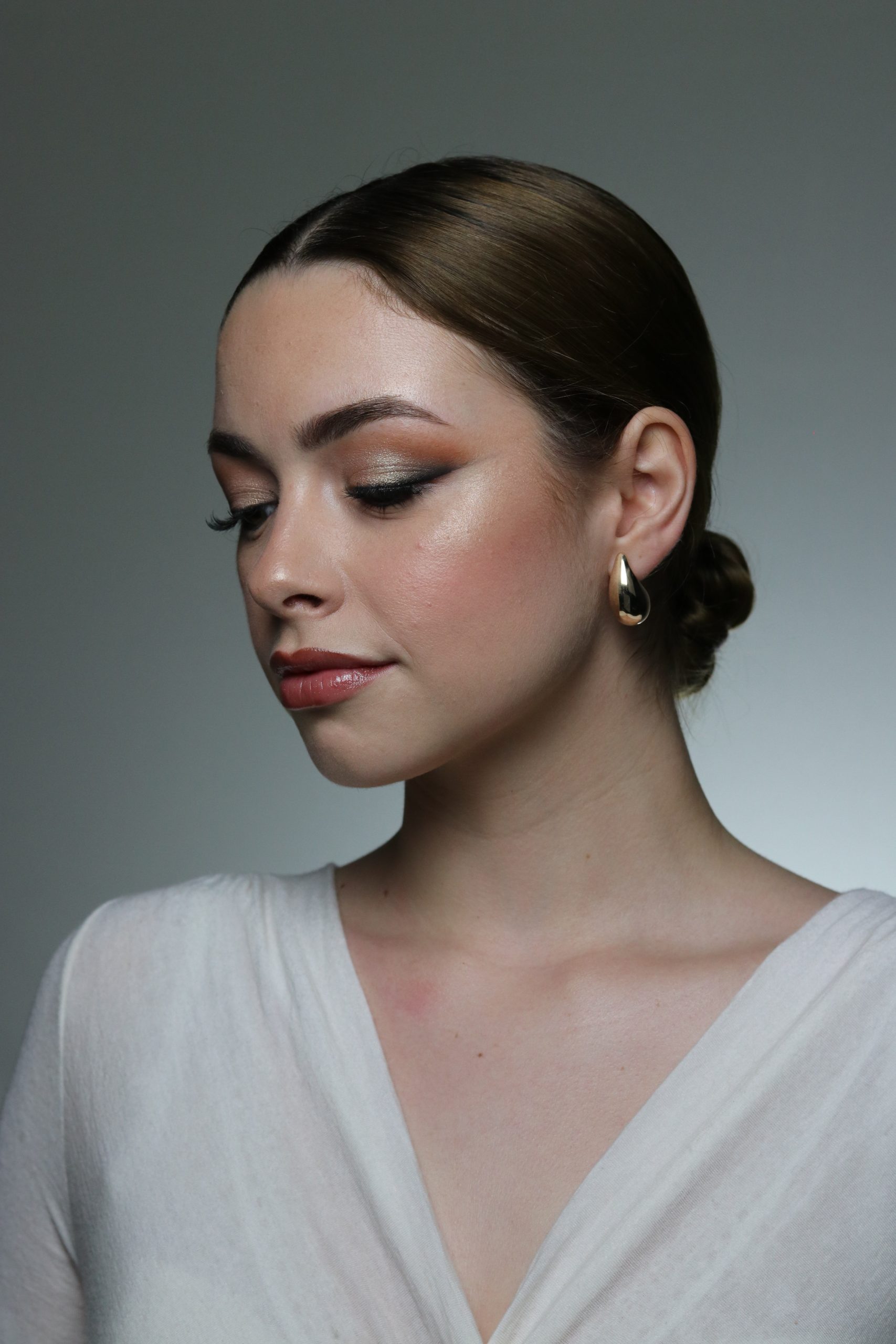 Maquilladora matilde Ruiz para boda de la modelo Laura